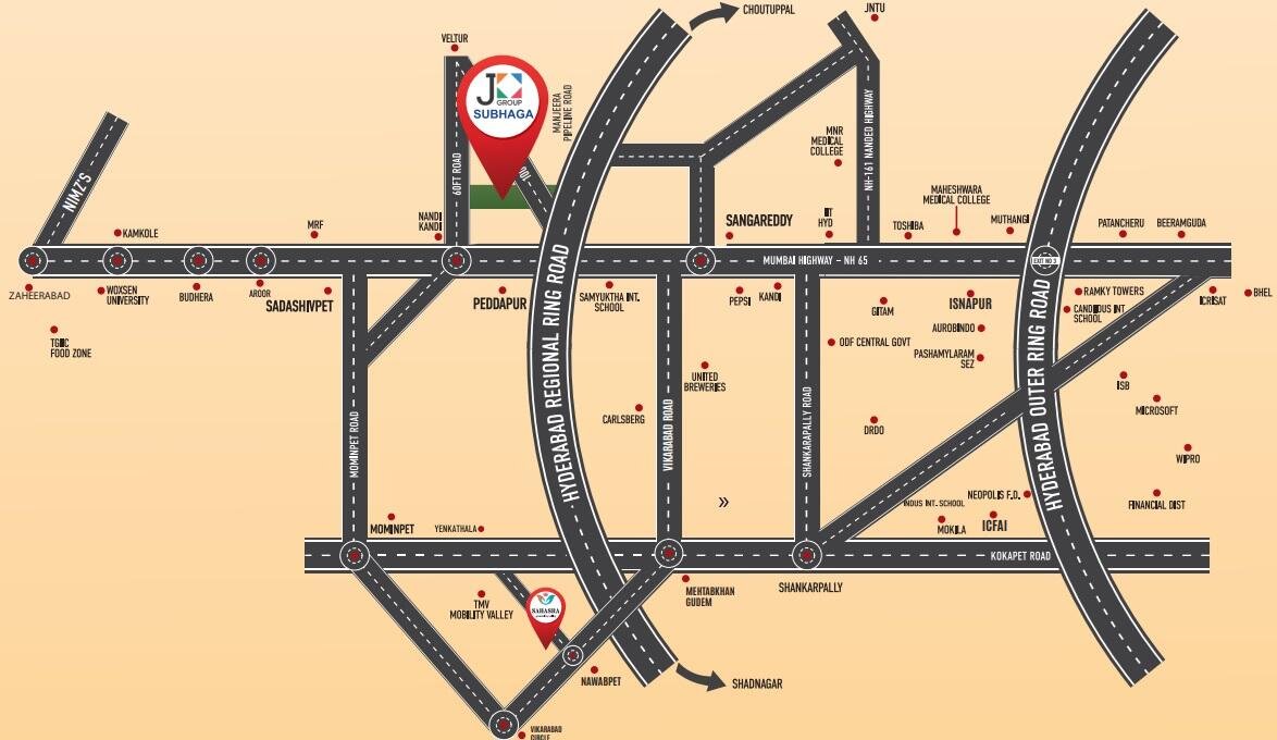 Subhaga by J Group in Nandikandi, Hyderabad